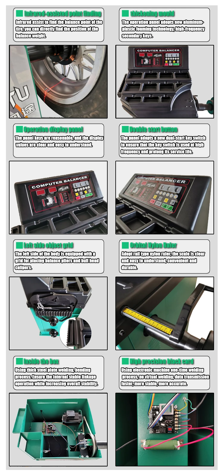 High quality Auto Tire Wheel Balancing Machine Car Wheel Balancer