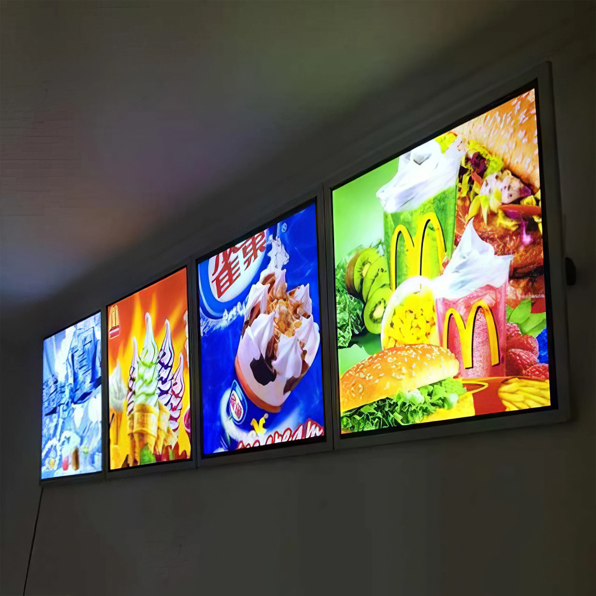 Led ultra thin Light Box Restaurant Outside Menu Light Box Led Frames Light Box Displaying