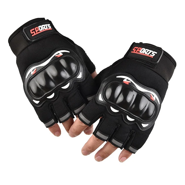 half finger Cycling Gloves Motorcycle Mountain Bike Gloves Shockproof Cycling Short Finger Gloves