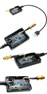 H USB адаптер приемник SMA DAB + антенна Приемник коробка для автомобиля Android Радио стерео аудио MP5 плеер Европейский цифровой