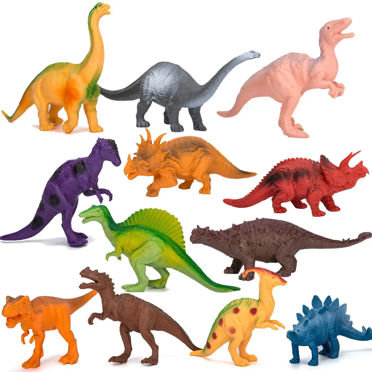 Hot Selling Safe material Dino Figures Set Toddler Realistic Dinosaur Toys for Kids