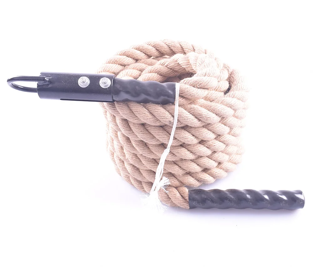 Colored Gym Fitness Training Rock climbing rope for Indoor Outdoor Gym Exercise Workout