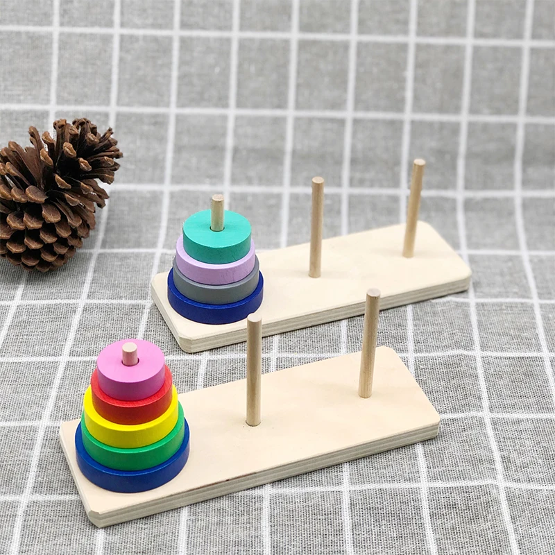 Durable Using Cheap Price Mini Five-Story Hannot Tower Baby Educational Toys