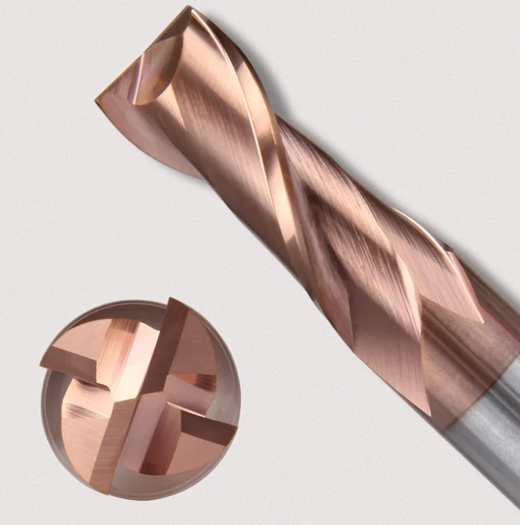 
Популярная Концевая фреза из карбида с 4 канавками, 6 мм, Концевая фреза из вольфрамовой стали для металлообработки 