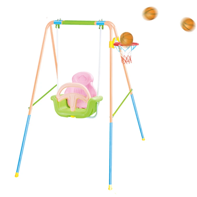 Baby single seat swing chair hanging baby swing indoor and outdoor playground Kids baby Swing Chair