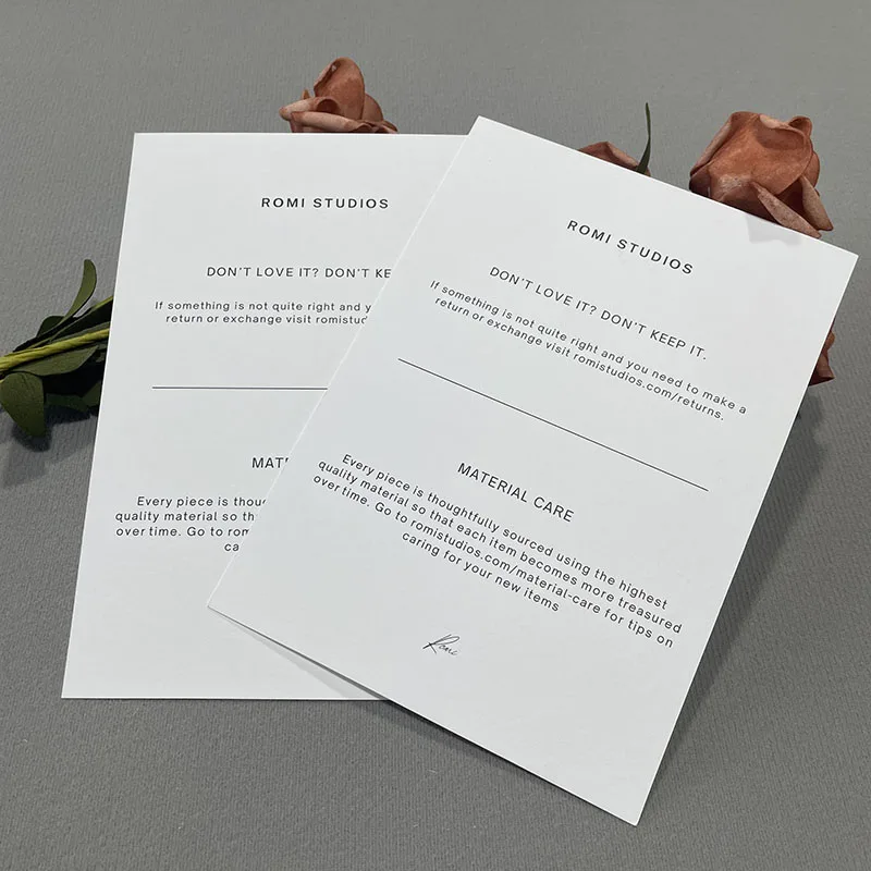 Wholesale Envelopes And Thank You Card Set For Small Business With Customized Printing Your Logo Paper Business Greeting Cards