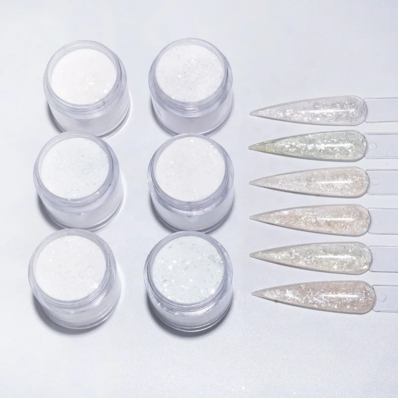 Factory Pigment Nail Art Mirror Powder Hando Pearl Nail Acrylic Powder Diamond Glitter Pigment
