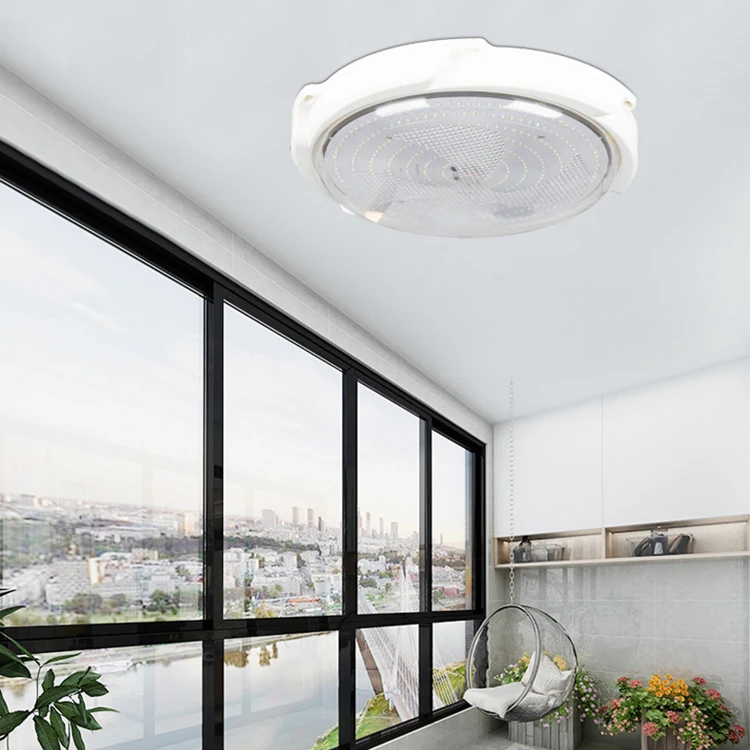 HUAPAI High Efficiency Home Indoor Solar Power Battery Spot Lamp 40w 60w 100w 200w 300w Solar Ceiling Light
