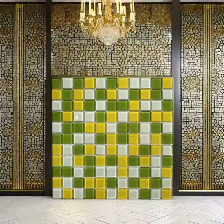 Mosaic Floor Tile Italian Turkey Crack Kitchen From Iridescent Small China Dubai Designs Crystal