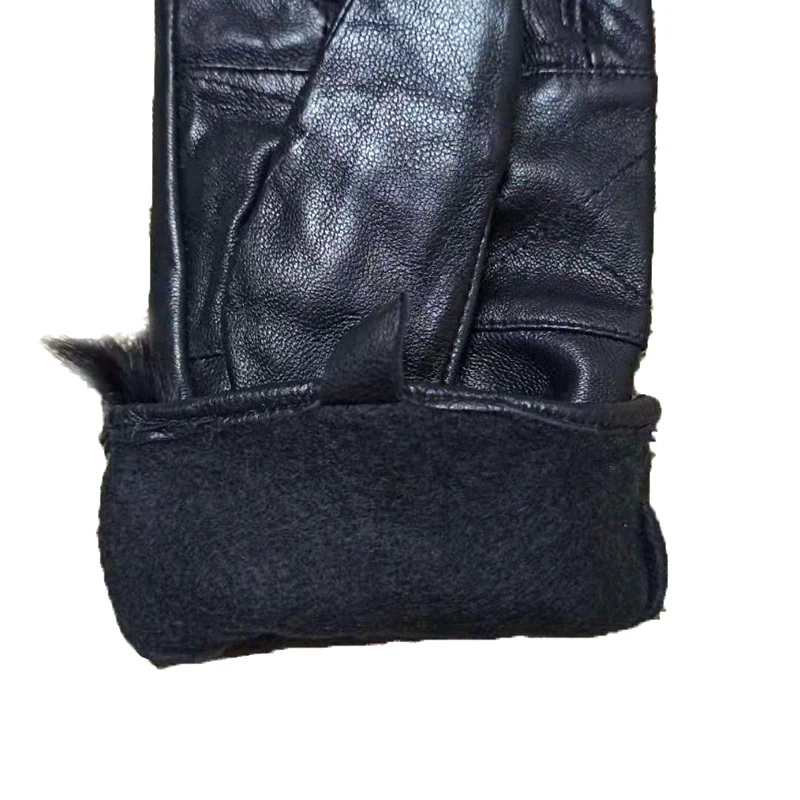 2021 New Popularity Hot Sale Products An Vintage Ladies Gloves Leather rabbit fur cuff