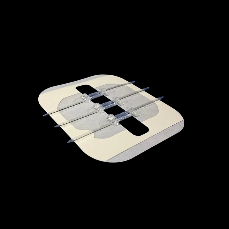 Transparent PE wound zipper skin suture zipstitch