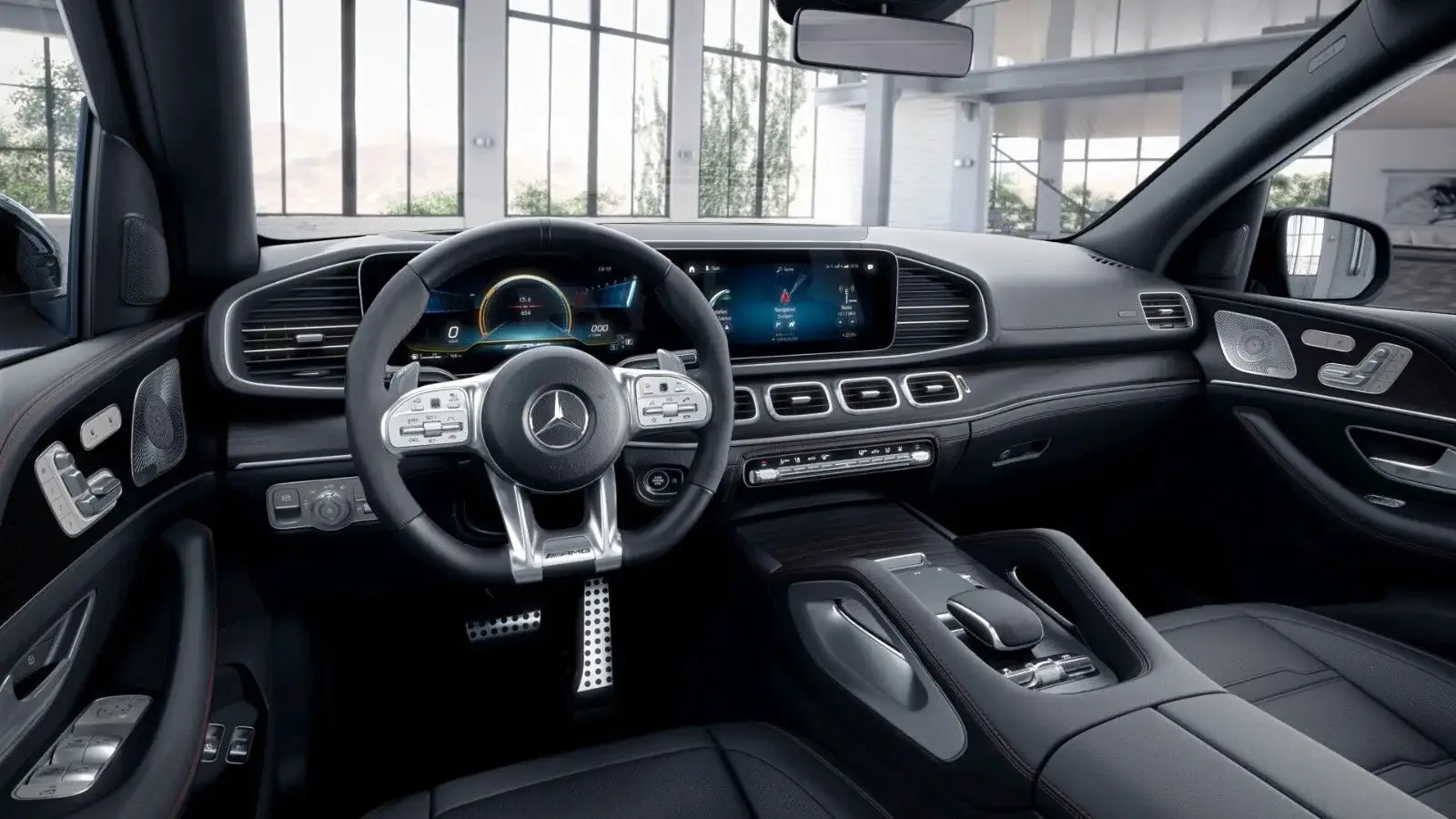 Лучшие продажи со скидкой использованные Mercedes-AMG Benz GLE 53 AMG 4 м + PERF-Abgas доступные для доставки