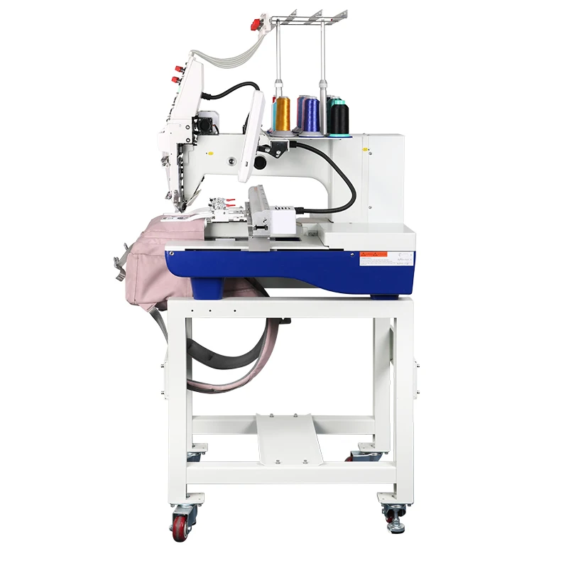 DDP Good Price One Head 12 Needle 360*510mm High Speed Home Mini Cap Garment Tshirt Flat Auto Computer embroidery Machine
