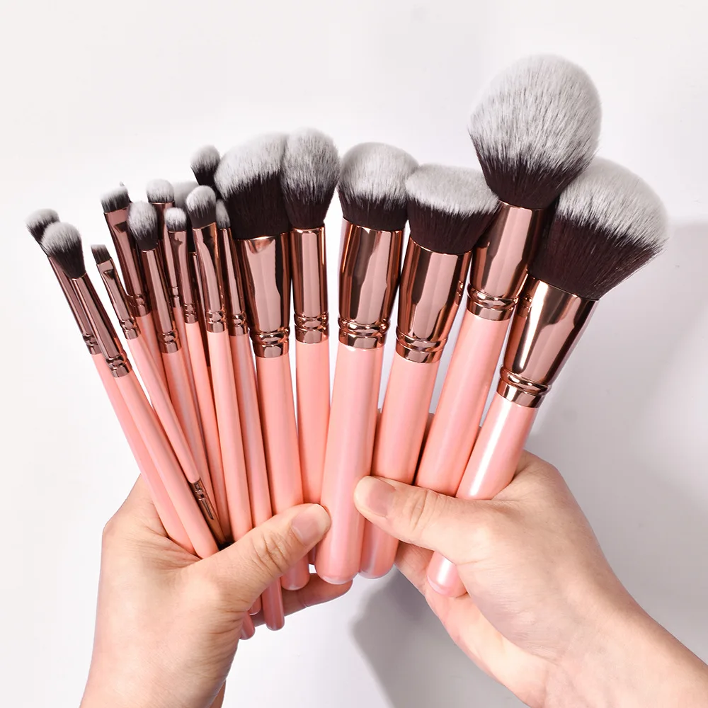 25 Years Manufacturer -Zhengyi Industry OEM/ODM Premium Professional Brushes Makeup 18pcs Cute Makeup Brushes with Case