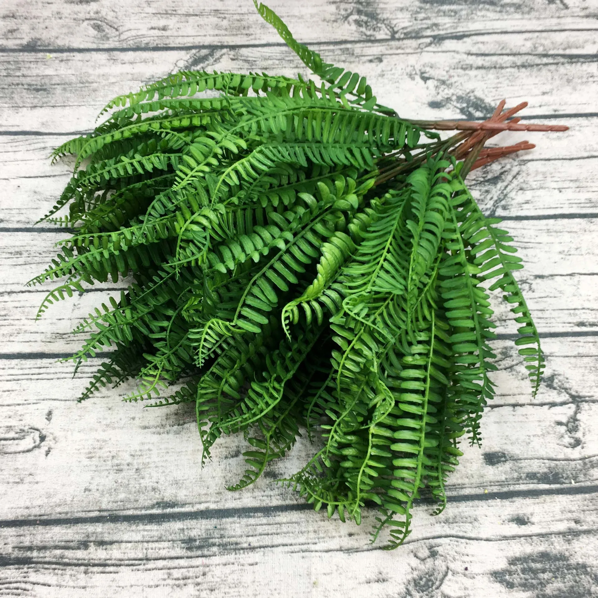 Green Plants Artificial Plants Indoor Decoration Wall Hanging Potted Plants Fern Leaves