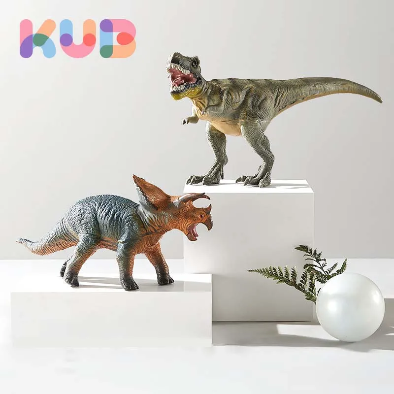 Kub PVC Simulated Dinosaur Toy Animal Model Educational Toy Kid Dinosaur Model Toy
