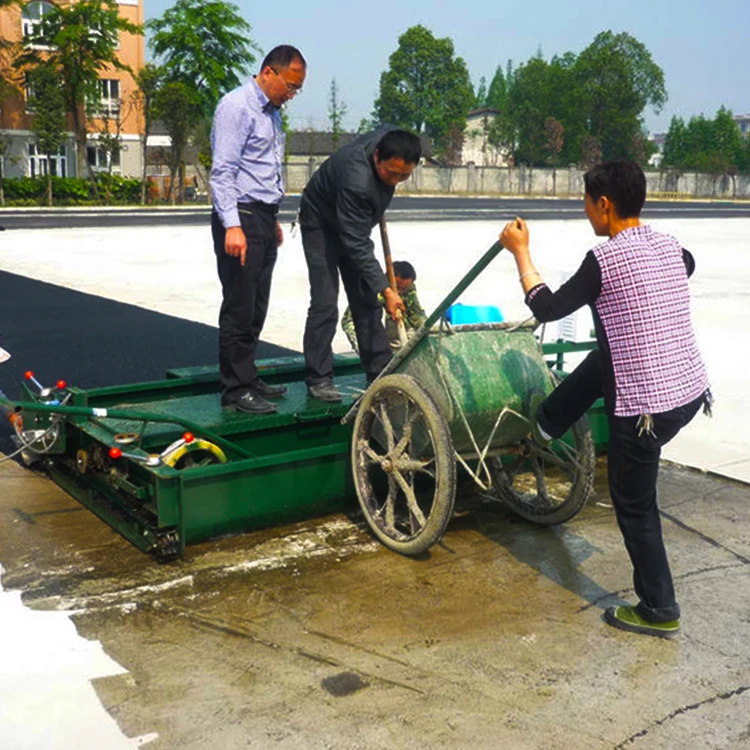 Road Construction Cement Paver Plastic Runway Concrete Asphalt Paver Roller Concrete Rubber Road Leveling Machine With CE