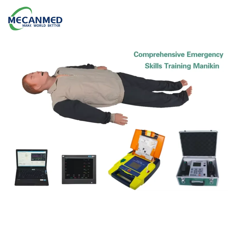 Mecan Medical One Stop Supplier First Aid Full Body Dummy Cpr Trauma Life-Size Adult Cpr Training Model