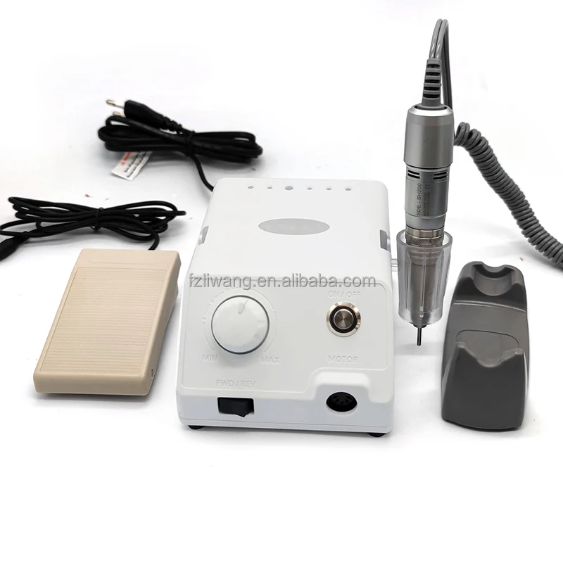 OEM white color zdmarathon M4 SDE H200 Light Weight Handpiece Manicure Micromotor 30000 Rpm Nail Drill