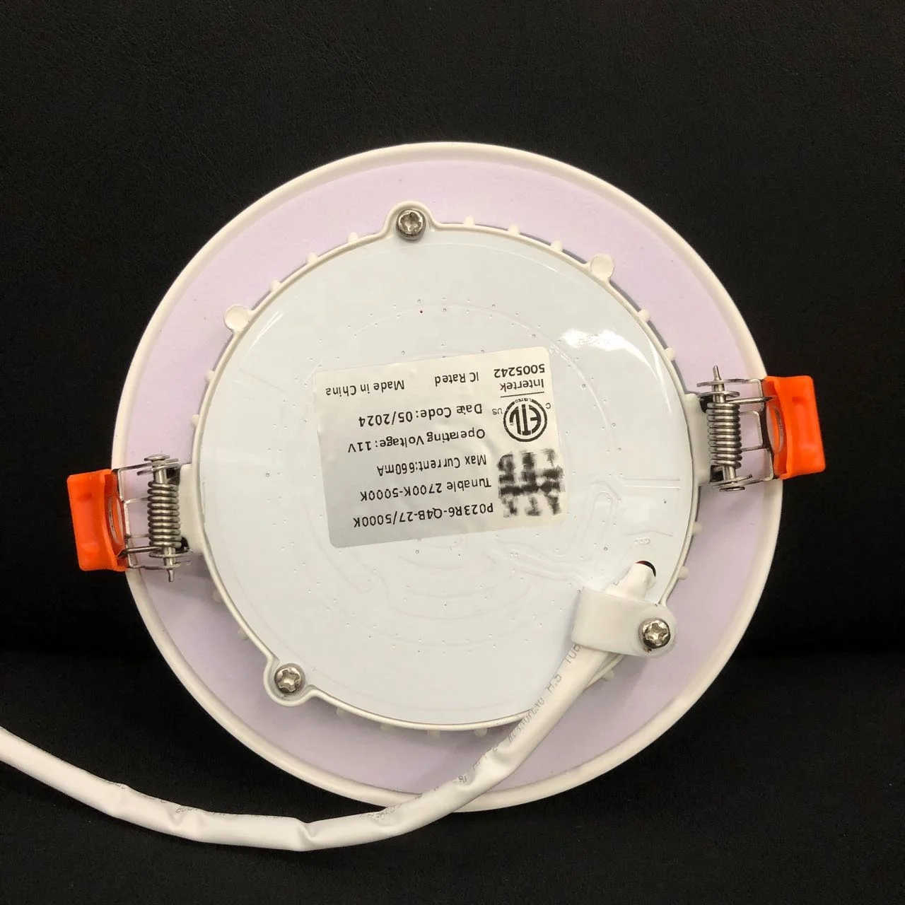 LIPAI FACTORY DIRECT SALES 4INCH LED PANEL LIGHT 9W 12V 2700K 3000K 3500K 4000K 5000K IC RATED for BEDROOM ETL ES CERTIFICATION