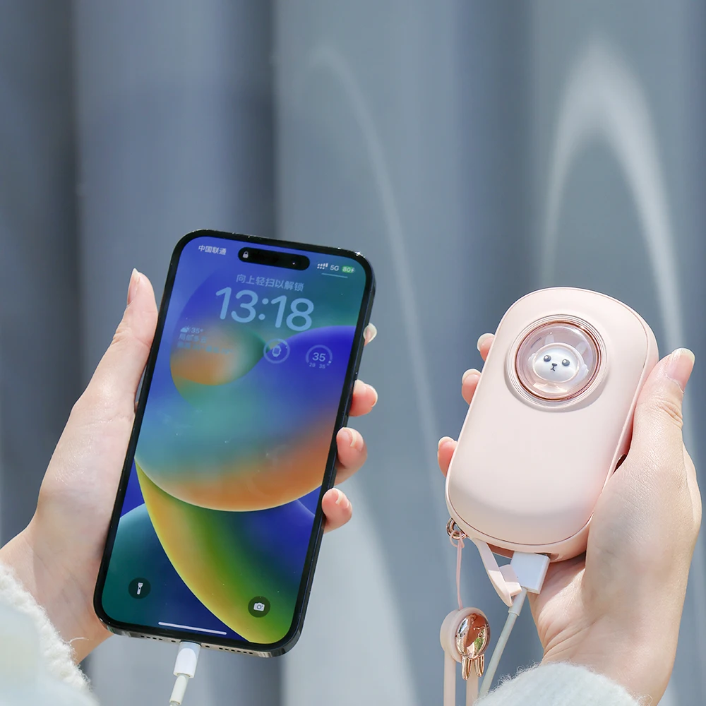 IMYCOO New Arrival Rechargeable USB Mini Hot Hand Warmers Portable Cute Heater Pocket Hand Warmer For Children