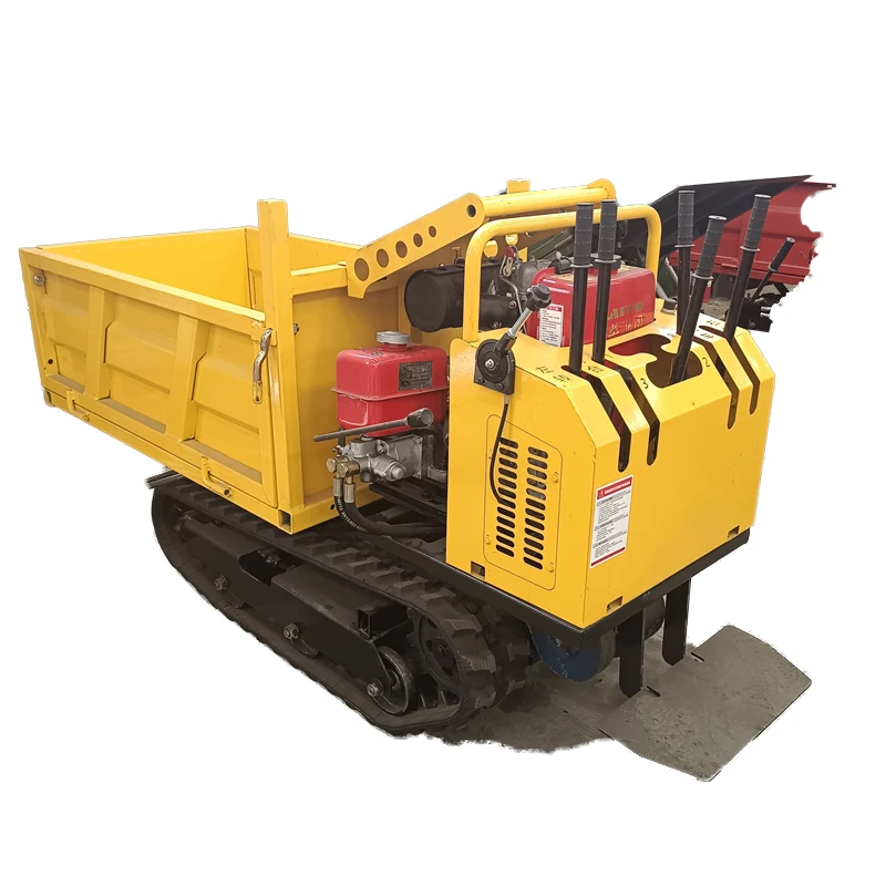 Promotion!! free shipping Large Capacity Crawler Transport Truck Agricultural Tracked Vehicles Low Speed Track Truck