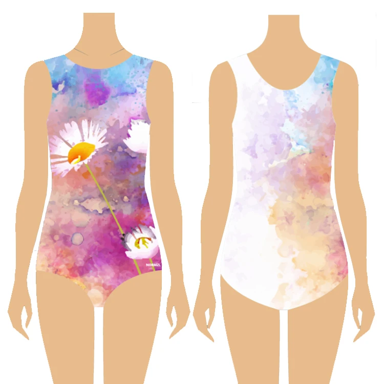 High Quality Unitard Unisex Wholesale Sublimated Leotard Perfect Fit Rythmic Gymnastics Leotards for Girls
