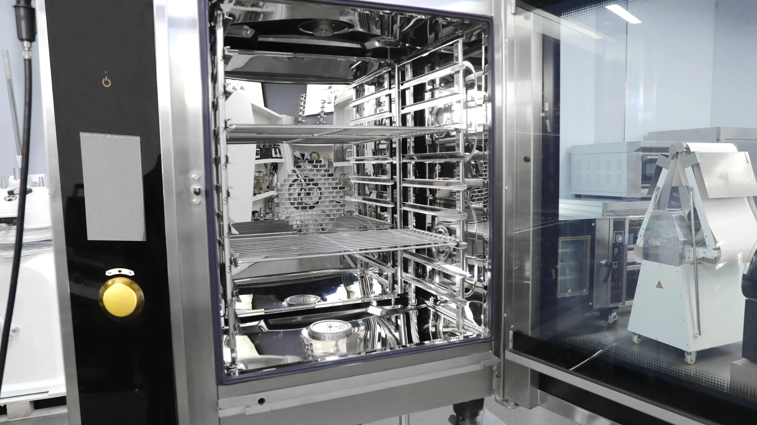 Commercial Electric Heating Motor Combination Oven with Steam Function 10 Deck 10 Trays Convection Combi Oven