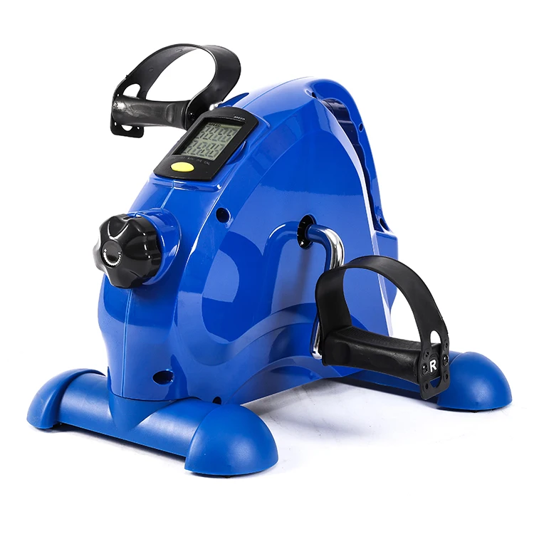 Portable Exercise Pedal Bike for Legs and Arms, Mini Exercise Peddler with LCD Display