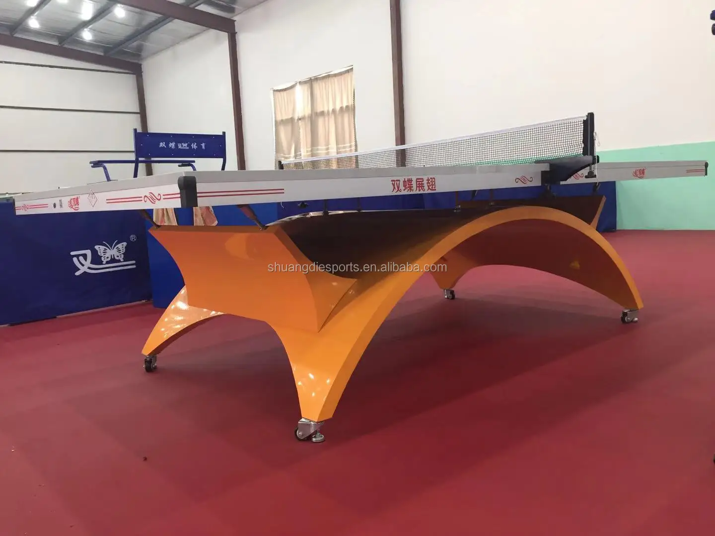 Real Match Use Table Tennis Table Shuangdie Brand