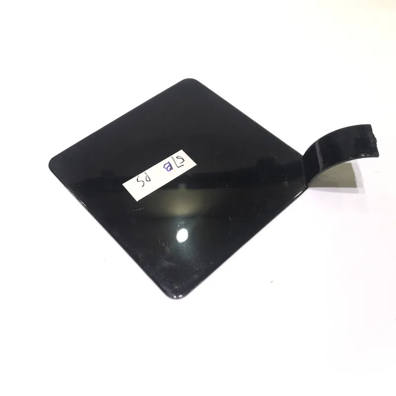 Elegant Petite Square Cake Stand Mini Tasting Plastic Plates Dish Dessert Board Mini Plastic Plate for Dessert