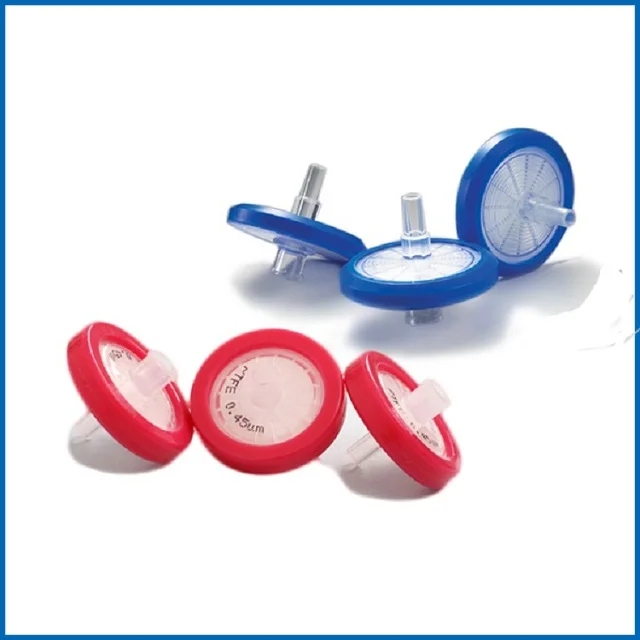 0.45 Micron PP/PES/PTFE/PVDF/Nylon/GF/MCE Syringe Filters Convenient and Reliable Filtration Tool