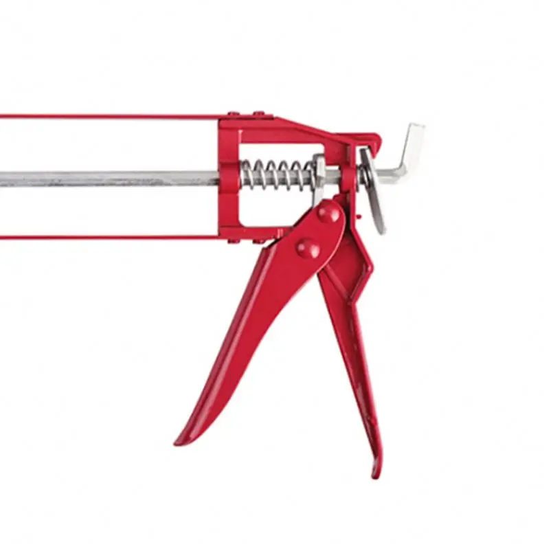 OEM Sealant Silicone Gun with Comfort Grip 9:1 18:1 Thrust Ratio Smooth Round Rod for 10oz Caulk Tubes Caulking Gun