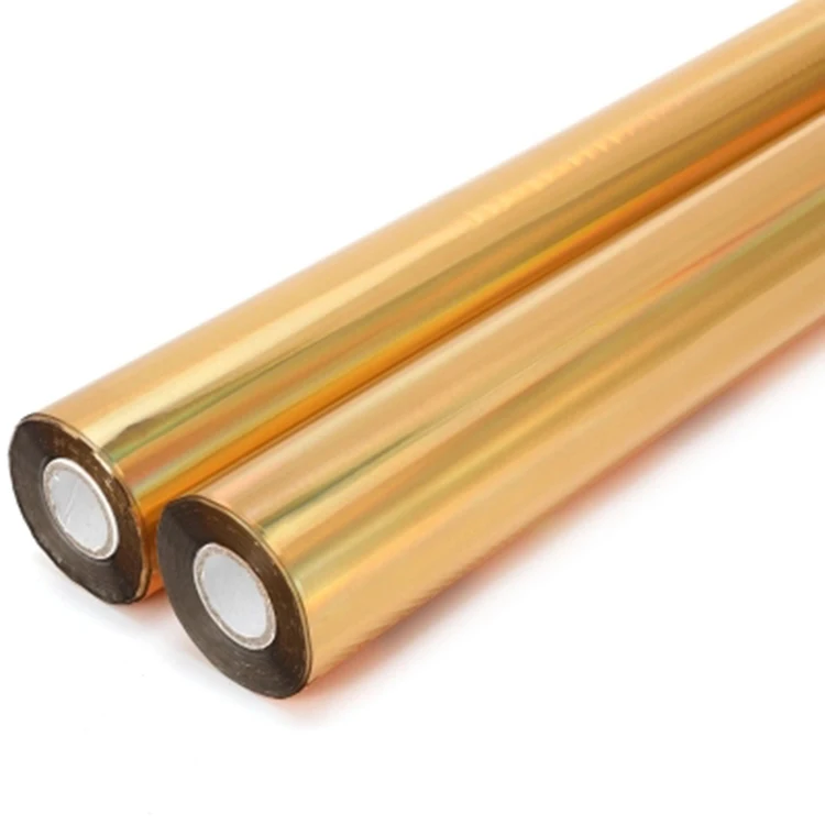 Silver Aluminum Foil Paper Packaging Hologram Hot Stamping Foil for fishing lures