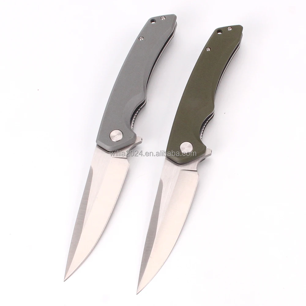 High quality Hot Sell Tactical Pocket Knife with G10 handle for Outdoor Camping