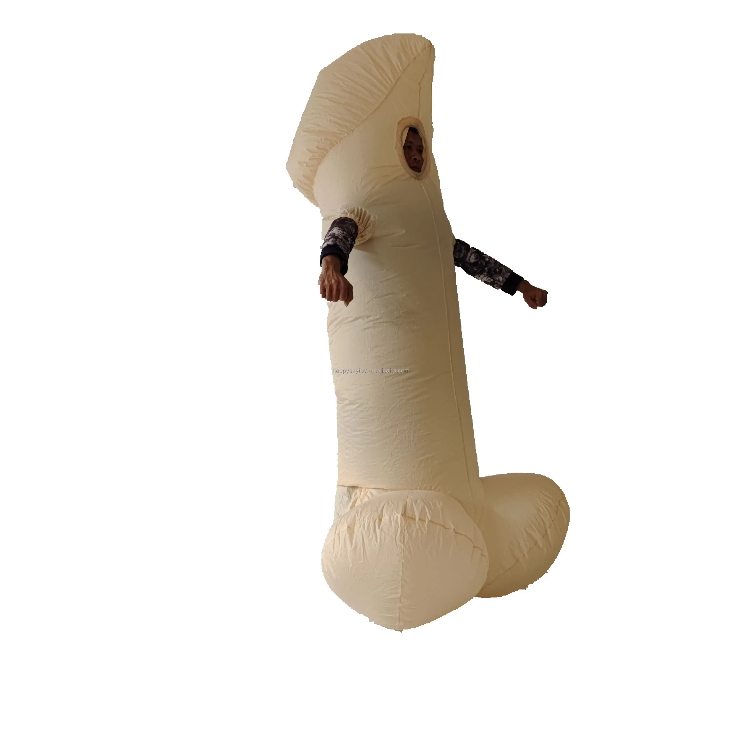 Halloween dressing funny costumes party cosplay in stock hot sale wholesale inflatable costumes for adults