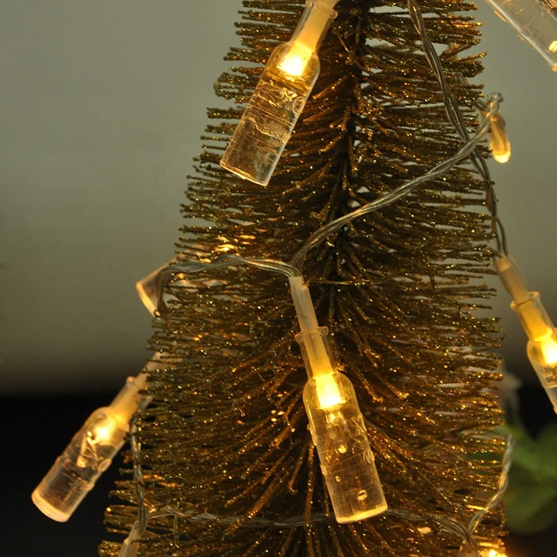 christmas bottle decos string fairy light for home decoration