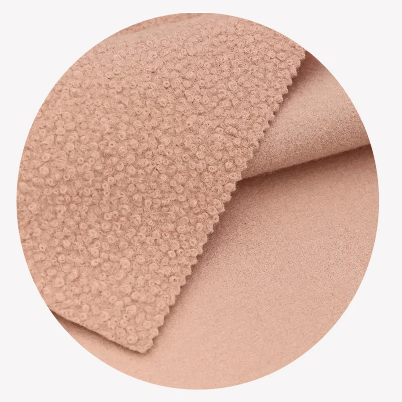 High Quality 100%Polyester 360GSM Anti-Pill Knitted Polar Fleece Fabric With Double Brushed Fabric For Women Coat