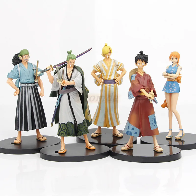 SV-OP124 популярное Новое поступление Аниме Фигурка 16 см Луффи Нами Усопп Shanji Zoro Высококачественная аниме фигурка