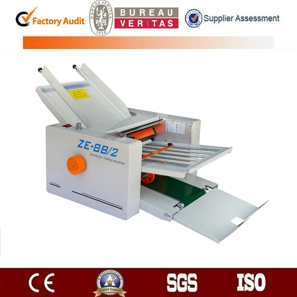 [JT-ZE-8B/2]CE Certificate Brochure Paper Folder Machine Automatic Booklet Envelope Paper Folding Machine