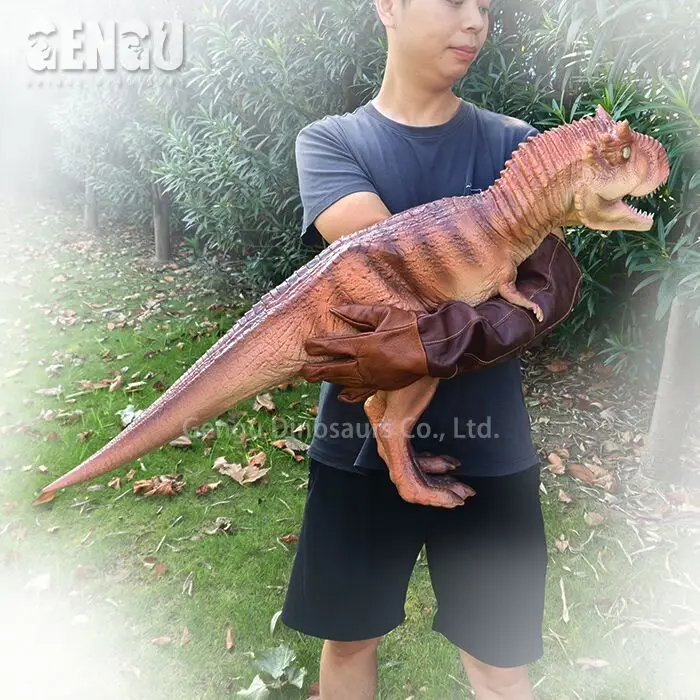 Dinosaur World Amusement Park Playground Popular Dinosaur Puppet For Child