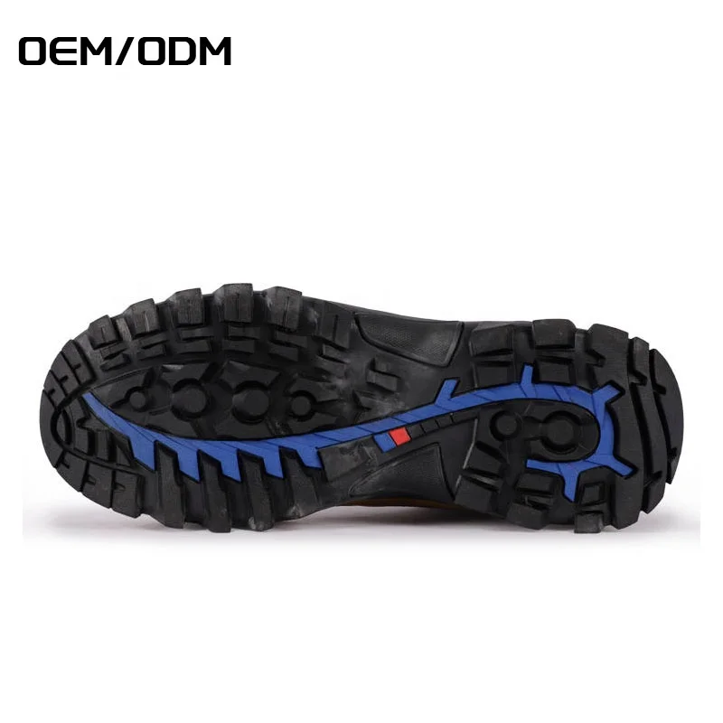 JIANER Outdoor Waterproof Winter High Top Mountain Climbing Sneakers Boots Men Hiking Botas Trekking Walking Shoes