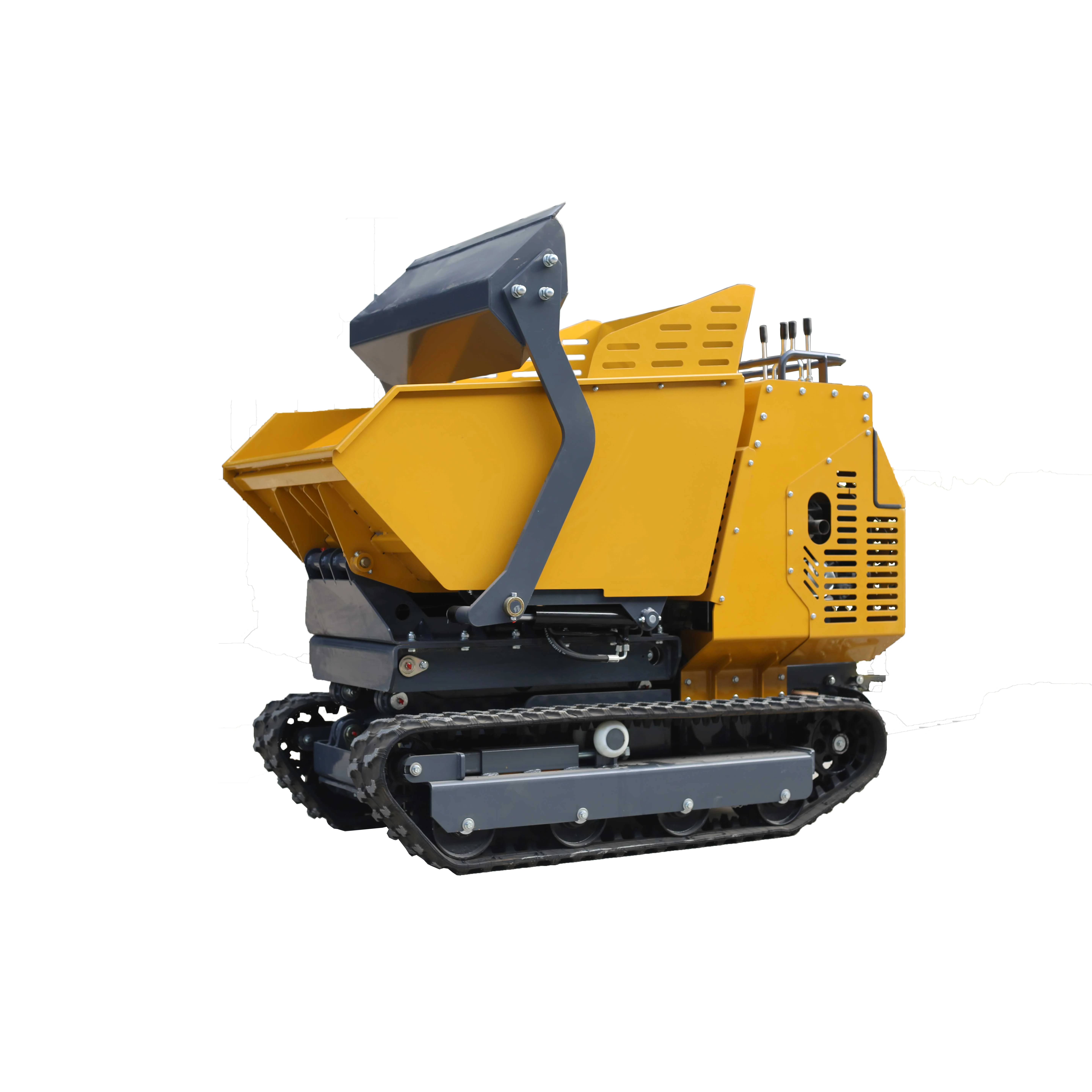 Dumper Truck China Multifunctional Crawler Dumper Truck  mini Transporter Payload Power Concrete Buggy Pedestrian Dumper Truck