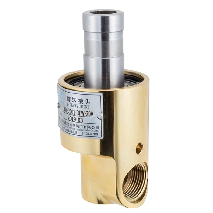 water resistant flange ball bearing rotary union rotating brass swivel joints