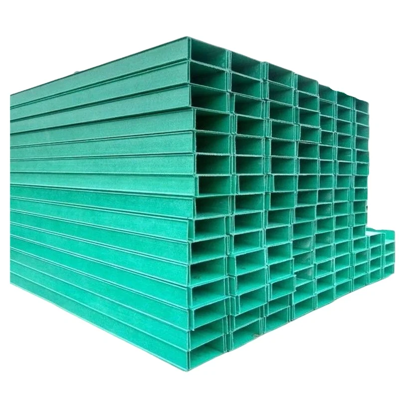 pultruded frp frp trough cable tray is lined with frp cable tray