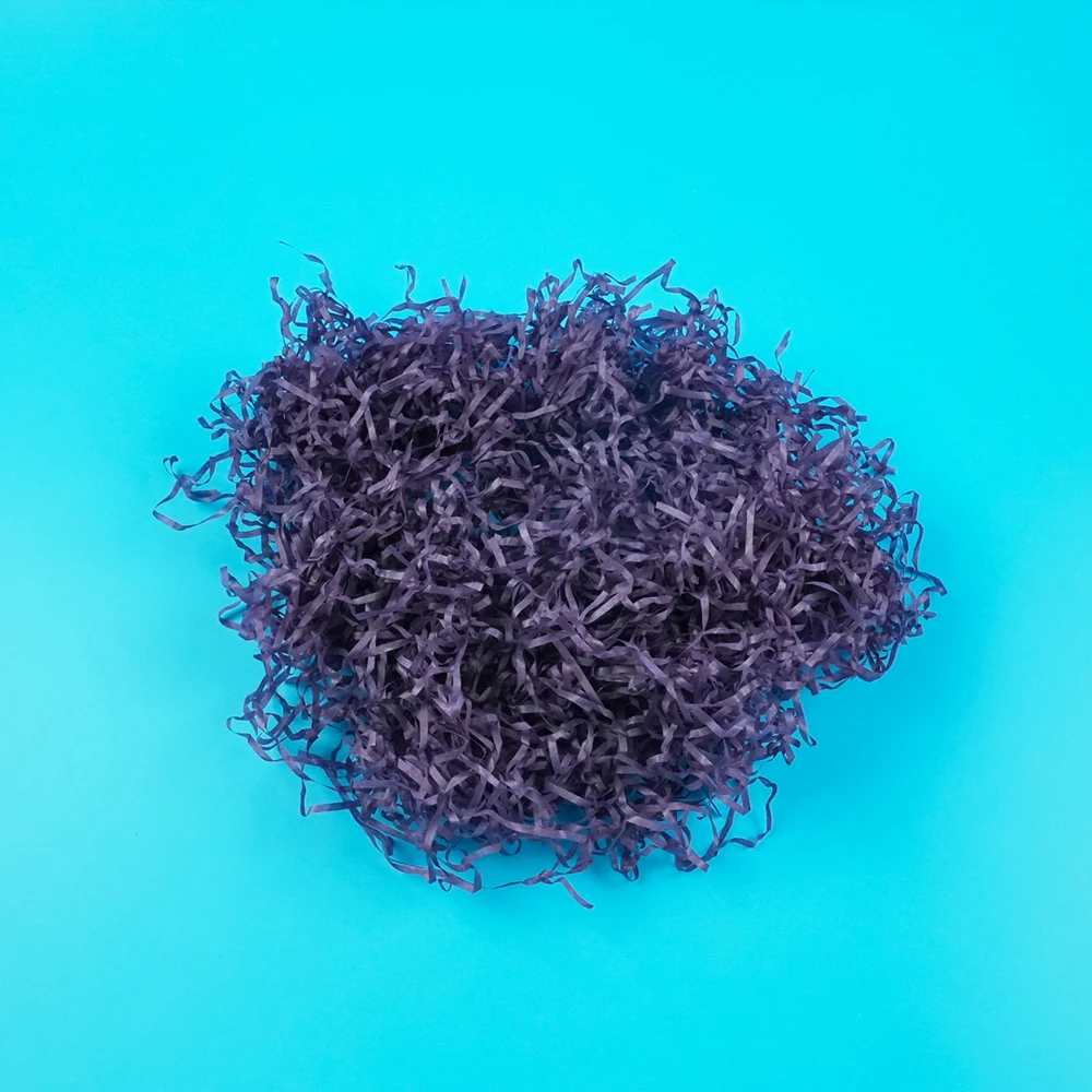 Recycle Pink Cutting Crinkle Paper Shredded Filler Paper for Gift Box Basket Filler Filling shredded paper for gift box