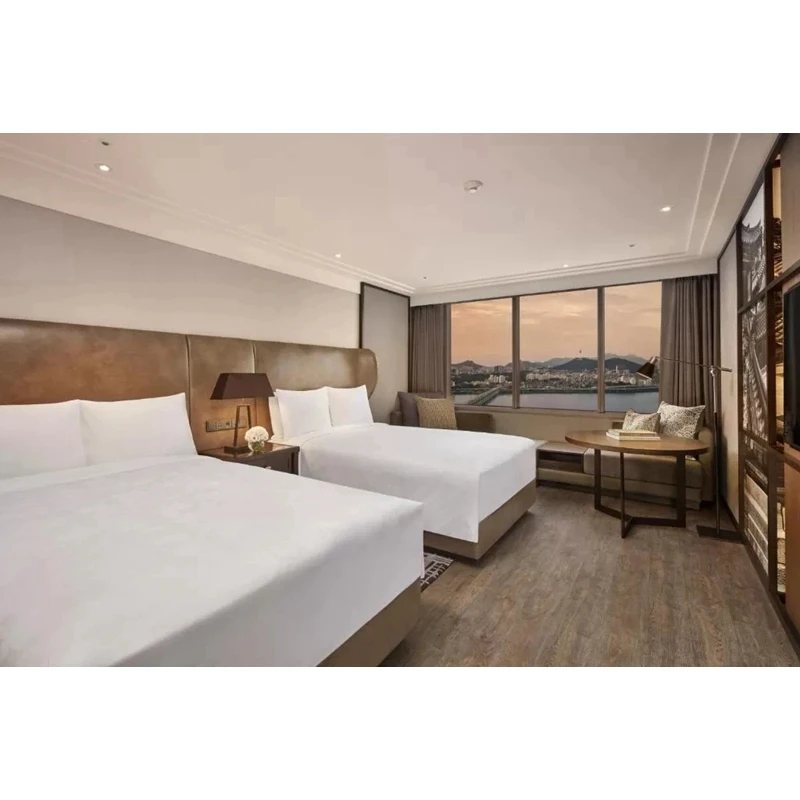 
Hotel furniture bedroom sets light luxury hotel bedroom furniture set 