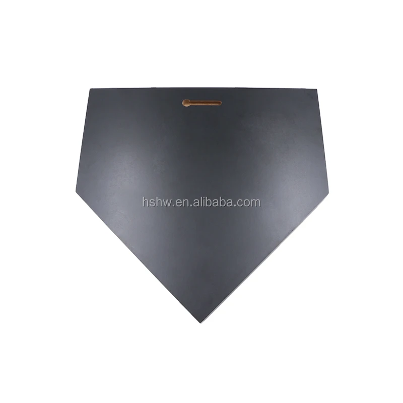 Blank Home Plate Wood Photo Boards Wooden Award Crafts Baseball MDF White Sublimation Memorial Photo Plaque