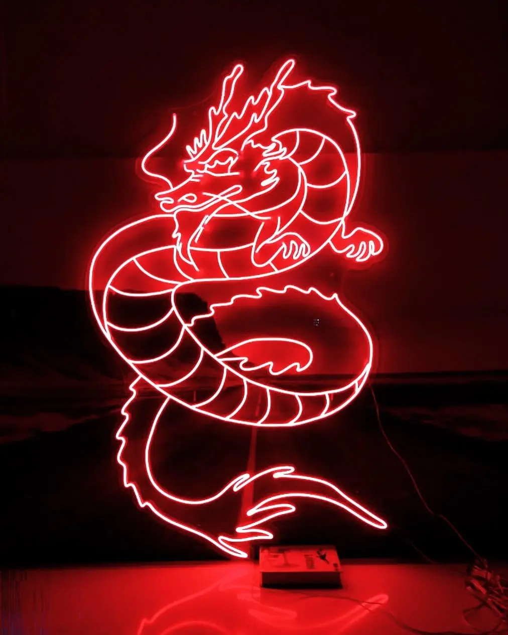 Interior Decor Anime LED Flex Neon Lights For Bedroom Hand Made Neon Sign Custom