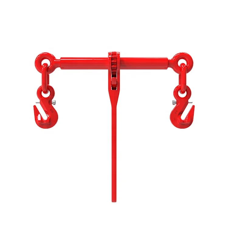 Shenli rigging rachet binder with safety hooks/chain ratchet load binder for lashing